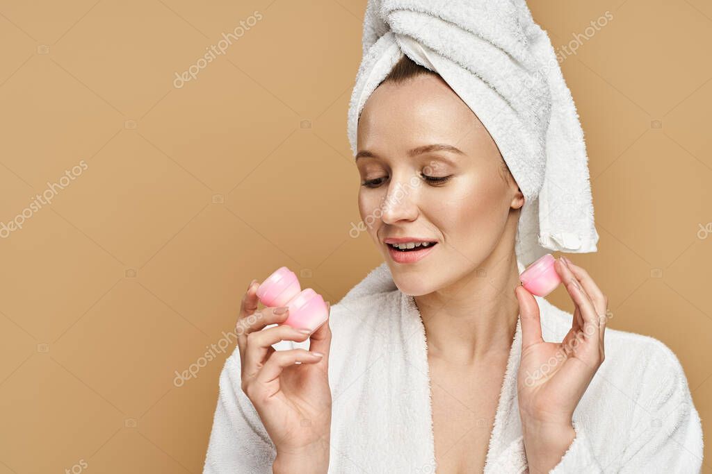 Sunset viewpoint over an alpine lake with spa nearby